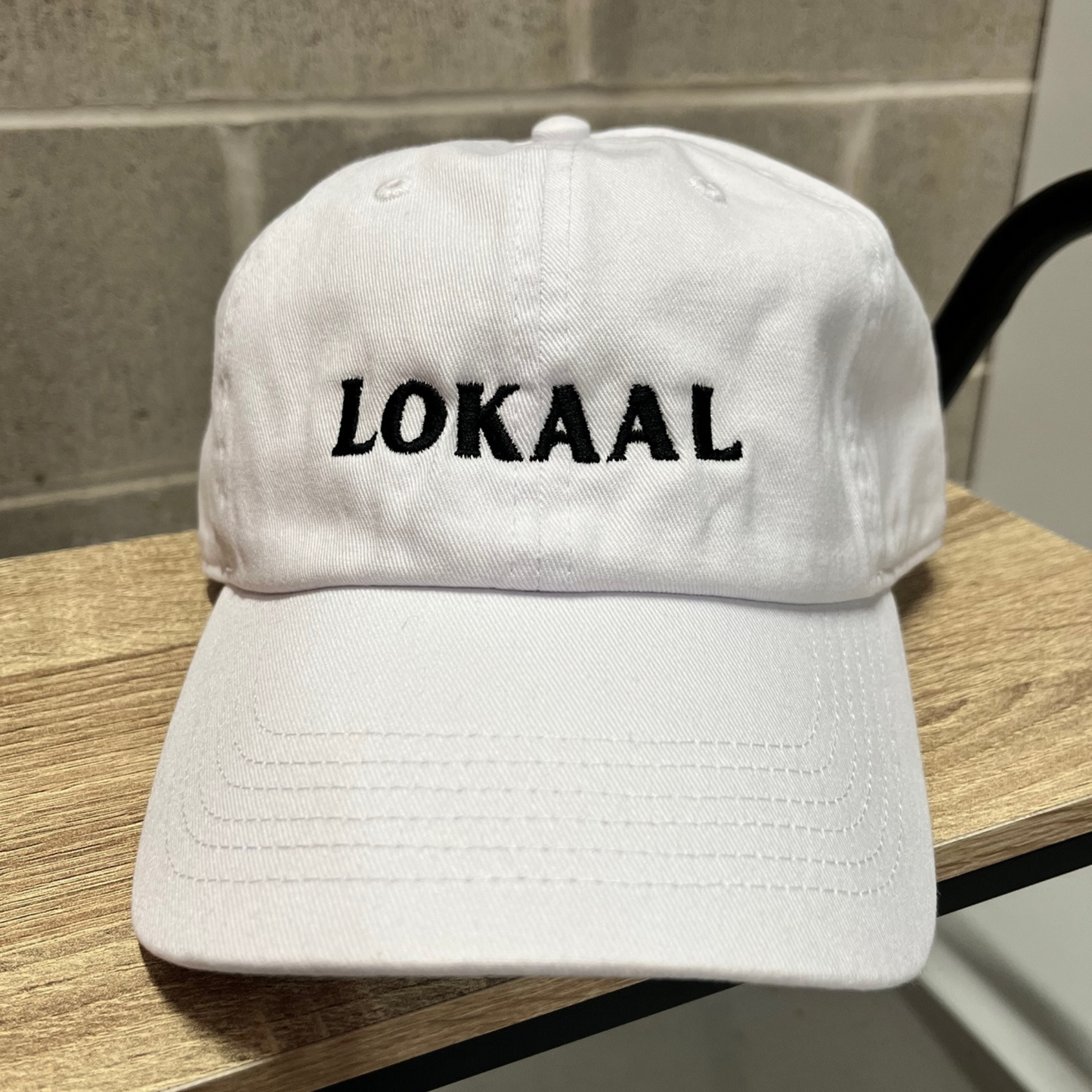Lokaal dad hat, maroon, black, white, sand, navy, green, unisex, casual, dad hat, stylish, comfortable, slouchy hat